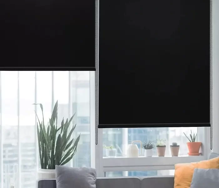 Black-Blackout-Roller-Blinds