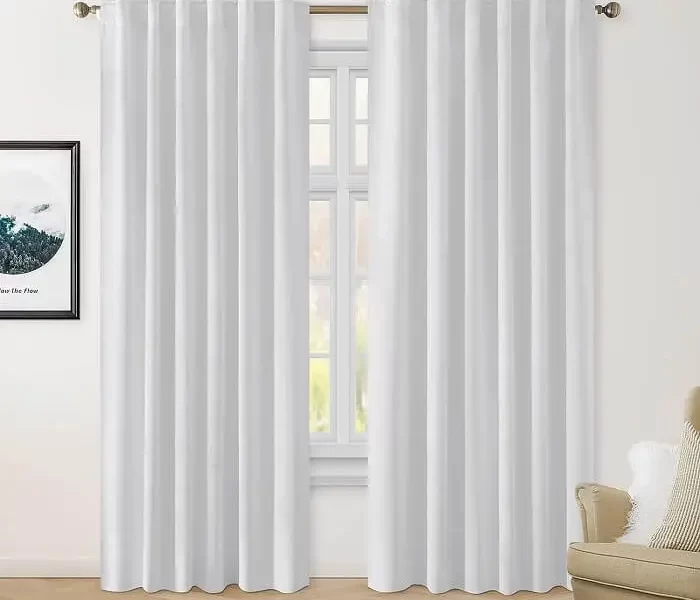 White-Blackout-Curtains